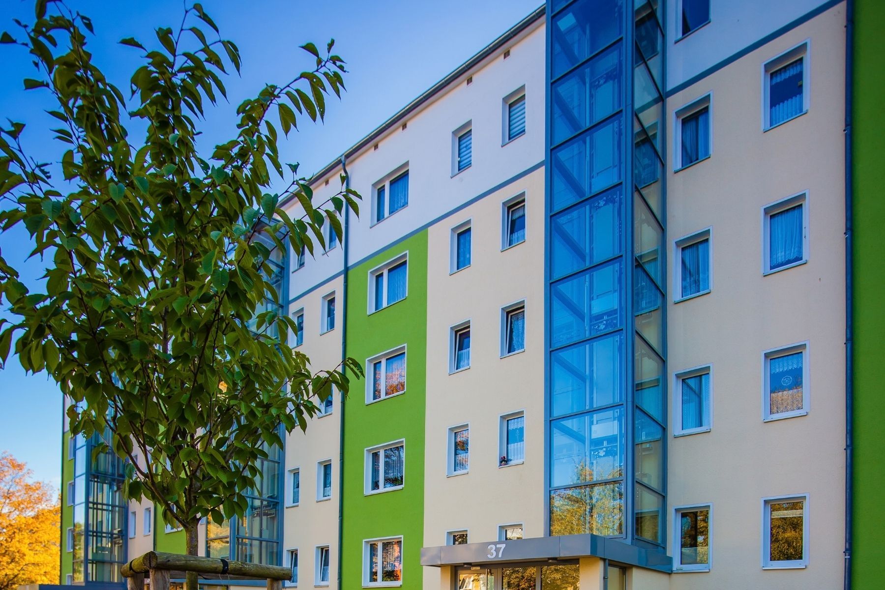 Haus mit Aufzug