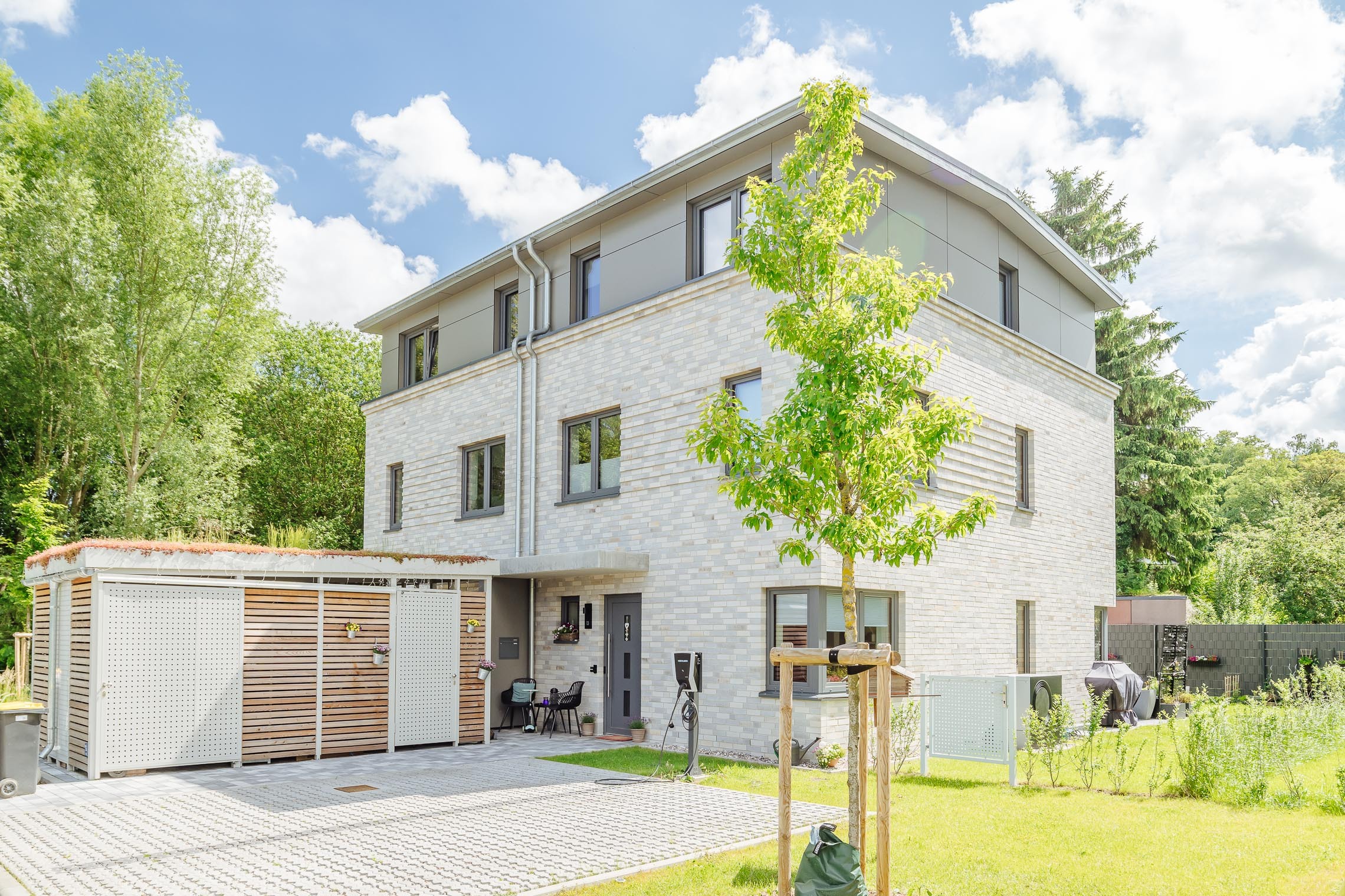 Haus mit Eingangsbereich