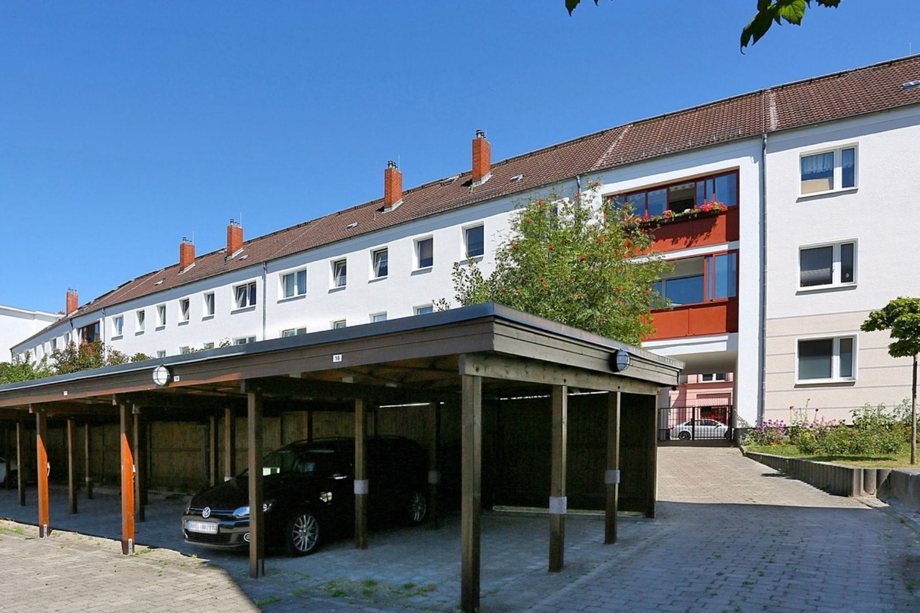 Haus mit Carport