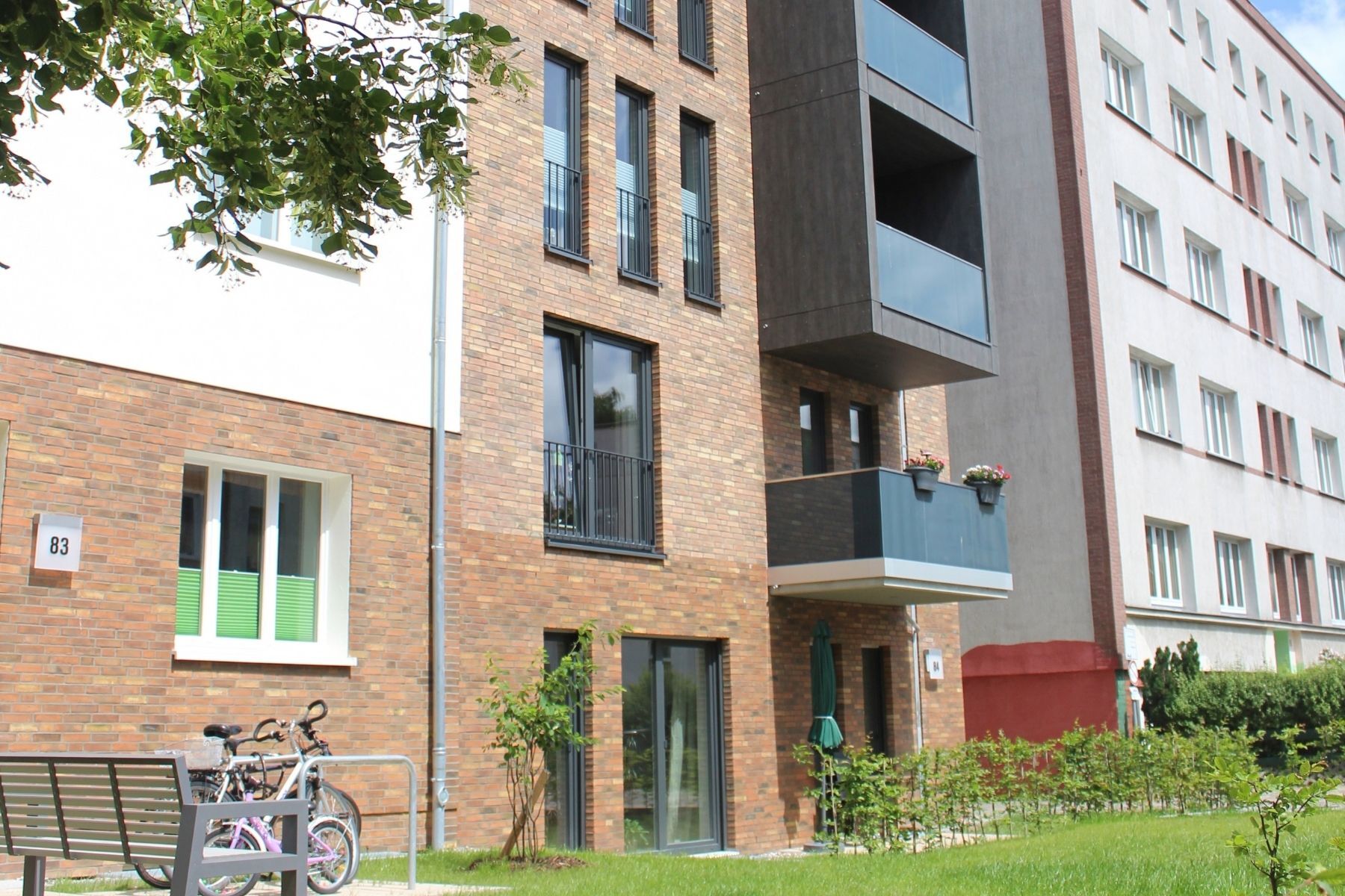 Haus mit Eingangsbereich
