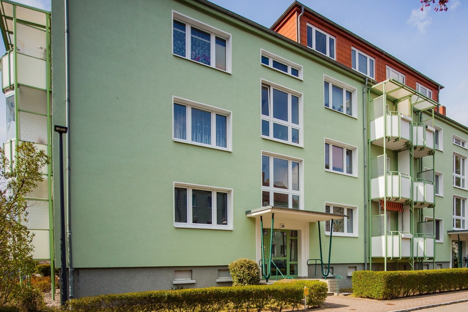 Haus mit Fenster