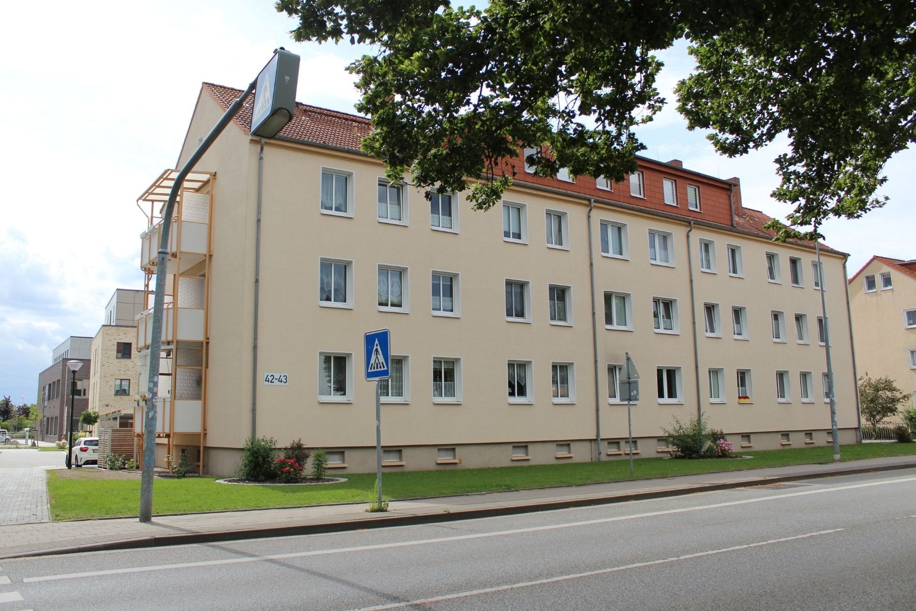 Haus mit Fenster