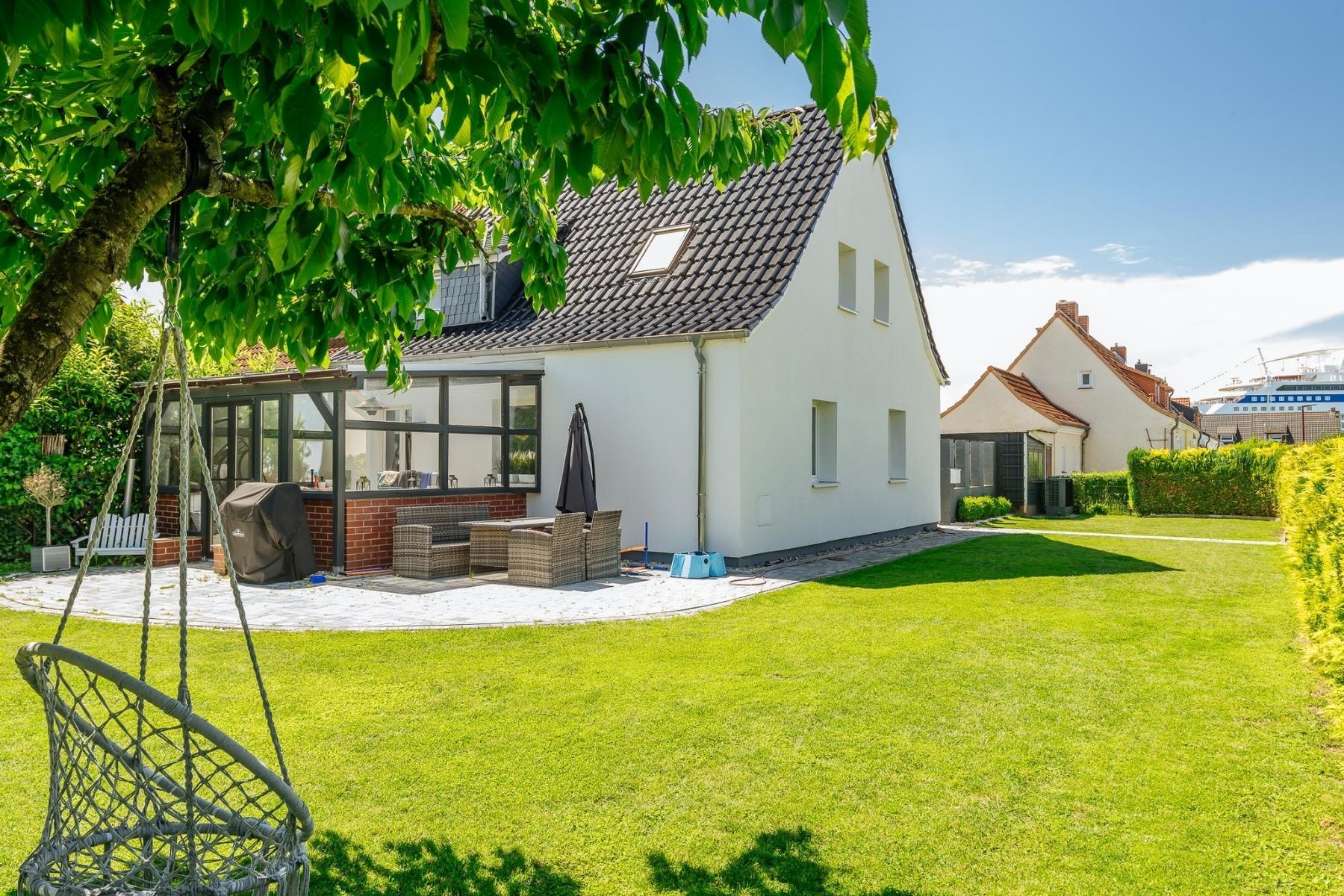 Haus mit Garten