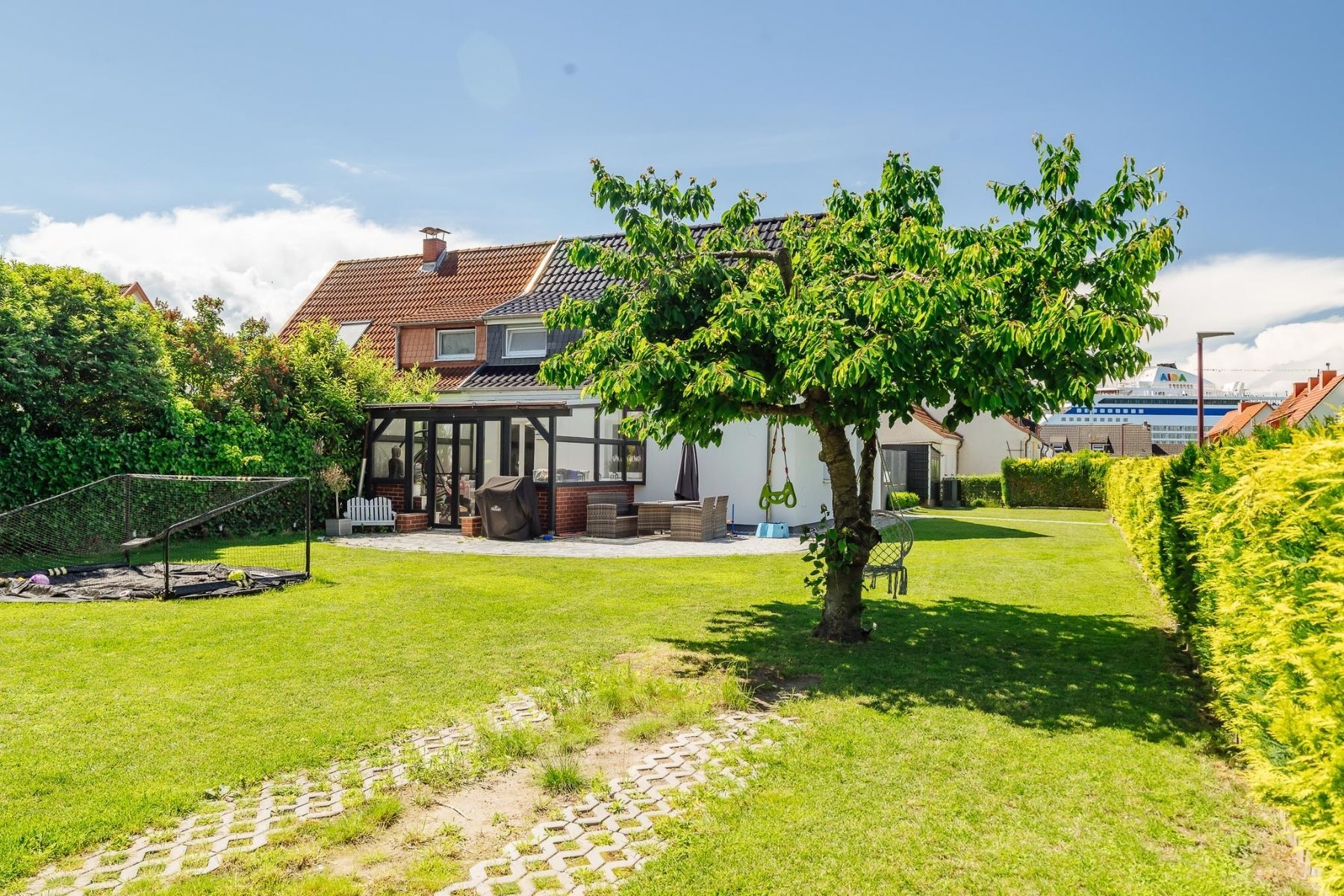 Haus mit Garten